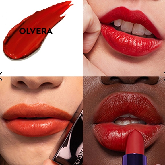 NWT URBAN DECAY VICE VEGAN LIPSTICK, ONE SIZE, RED/OLVERA COLOR - Picture 7 of 8